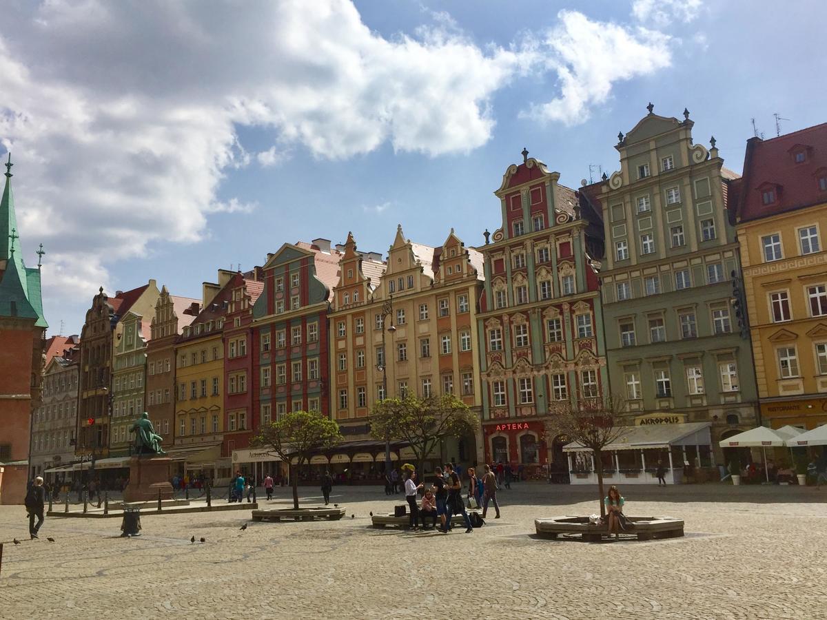 Apartament Wrosquare Centrum Rynek Wrocław Eksteriør billede